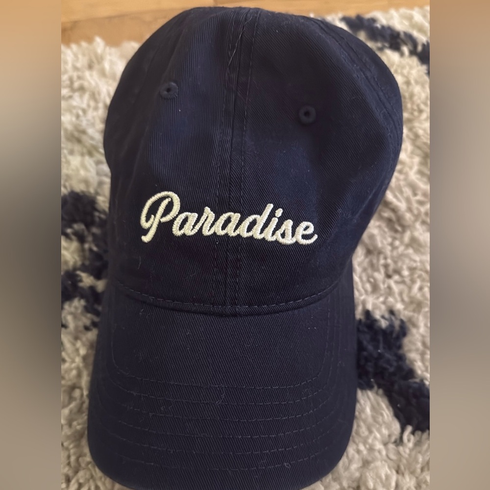 Aerie “Paradise” Navy Baseball Cap